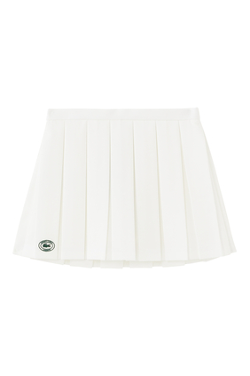 Sporty & Rich x Lacoste Pleated Tennis Skirt